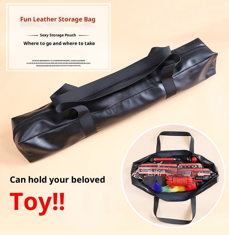 LuvBox - Borsa portatile in pelle PU per giocattoli sessuali per adulti, per la privacy, per prodotti intimi_voghion.com