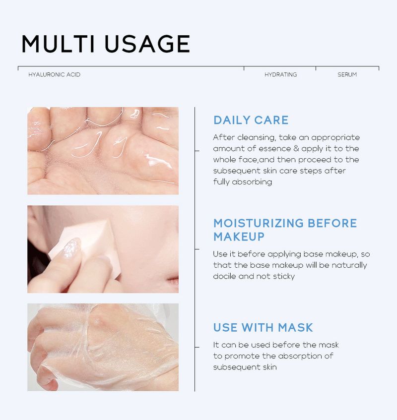 Serum QUIYUM Hyaluronic Acid Essence Hyaluronic Acid Spray Hydrating Repair Stock Solution 30ml_voghion.com