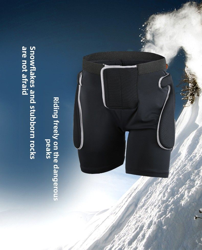 Ski Protective Gear Hip Guard Knee Thickened Pad Anti-Fall Beginner Inner Wear Tailbone Protection Sticker_voghion.com