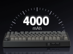 AULA F75 Pro Kabellose mechanische Tastatur, 75 % Hot-Swap-fähige benutzerdefinierte Tastatur mit Knopf, RGB-Hintergrundbeleuchtung, vorgeschmierte Reaper-Schalter, seitlich bedruckte PBT-Tastenkappen, 2_voghion.com