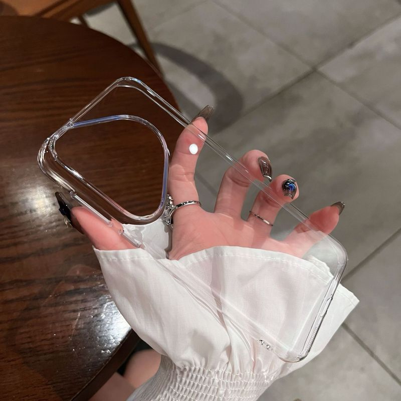 Custodia rigida per PC da 70 mm, antiurto e anti-impronte, trasparente, con foro grande, adatta a Huawei Pura Pro_voghion.com