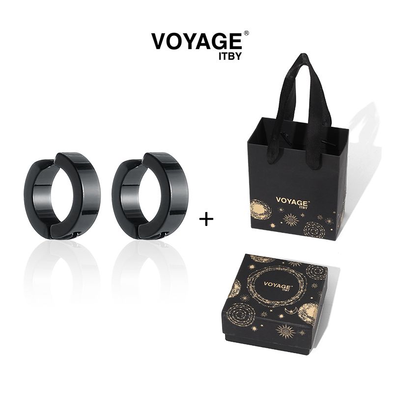VOYAGE Clips Cuffs Men's Style Studs, Buckles, Earrings Men, Non-Pierced Ear Jewelry For Women_voghion.com
