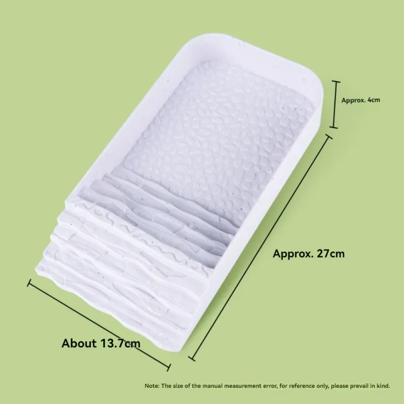 Reptile Slope Water Bowl And Plate Reptile Bath Pool Feeding Plate Slope Aquarium Decoration Gecko Snake Turtle Lizard Bath_voghion.com