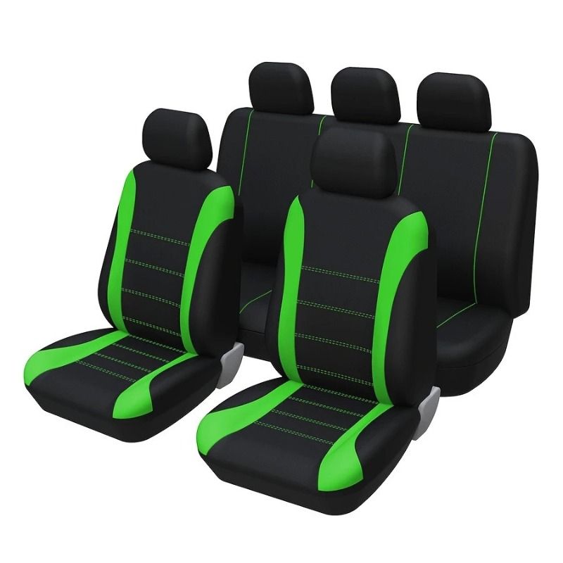 New Arrive Universal Fit Car Truck, SUV Cushion Protector Auto Accessories 9pcs Front And Rear Seat Cover_voghion.com