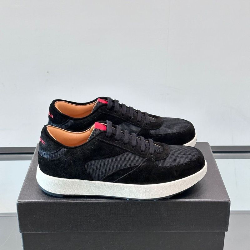 New Men's Cow Suede Patchwork Comfortable Breathable Sports Lightweight Fashion Casual Shoes Wasteland Style Sneakers_voghion.com