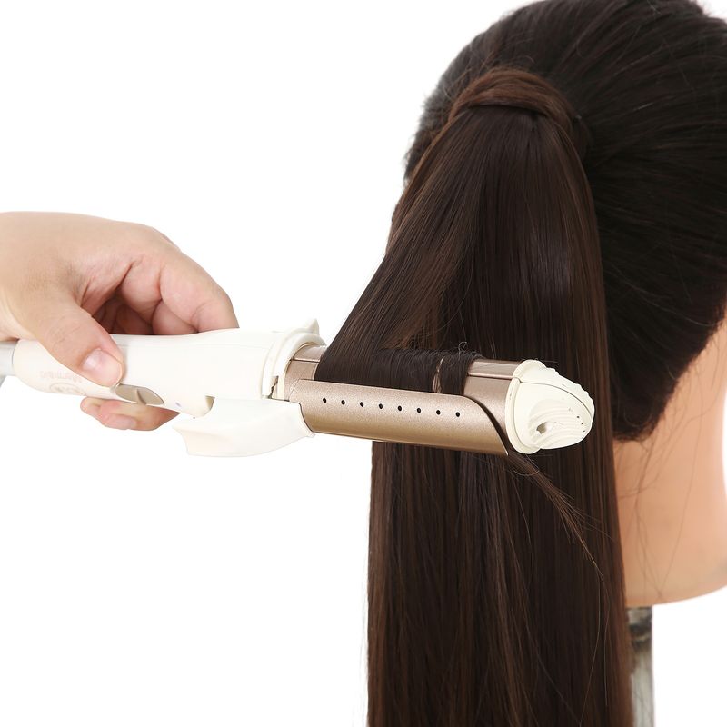 Velcro Horsetail Realistico Opaco Seta Lunga Parrucca Liscia Equiseto Parrucca Avvolgente Velcro Donna Capelli Lisci_voghion.com