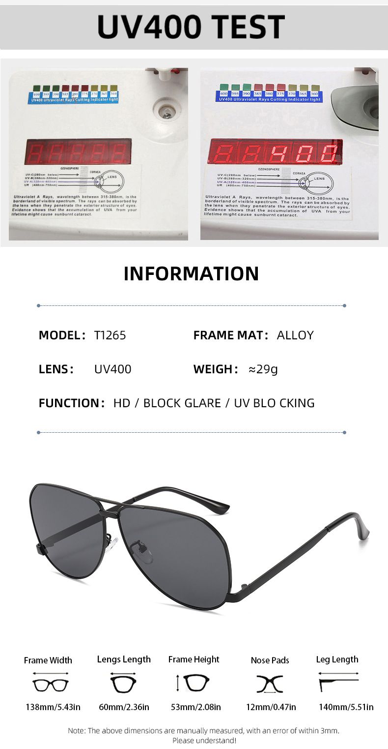 New Style Metal Frame Hollow Double Beam Low Foot Frog Mirror Sun Protection Sunshade Sunglasses E Commerce Sunglasses_voghion.com