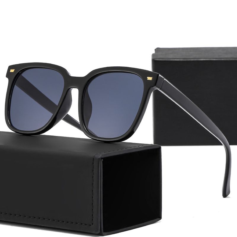 Lunettes de soleil tendance de style coréen pour hommes et femmes, lunettes de soleil haut de gamme résistantes aux UV, mode célèbre sur Internet_voghion.com