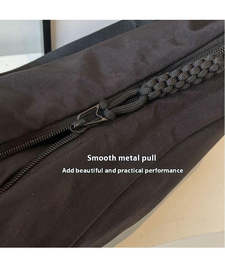 Borsa a tracolla da donna in tessuto di nylon, nuova borsa estiva, grande capacità, versatile, design di nicchia, tracolla singola, stile gnocco_voghion.com
