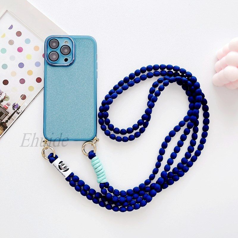 Case For Xiaomi Redmi Note 13 Pro Plus 12 13C 14C 12C Mi 14T 13T 12T 11T Glitter Neck Crossbody Cord Strap Plush Lanyard Cover_voghion.com