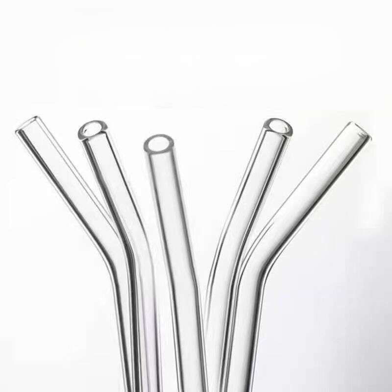 【 10000 People's Collection 】 High Borosilicate Glass Extended Bent Shape, Internet Famous Food Grade Drinking Water,_voghion.com
