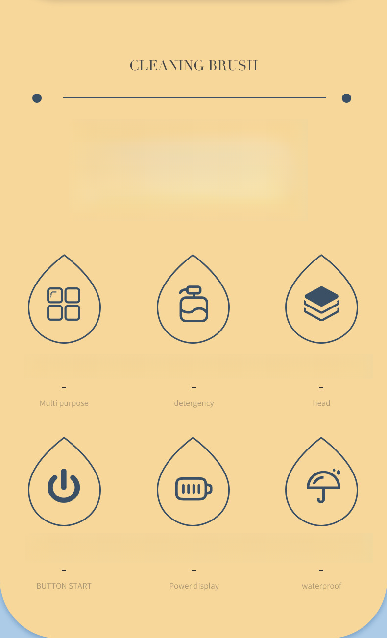 Cepillo eléctrico con mango, recargable y multifuncional para ollas, con cepillo para eliminar óxido y cepillo para limpiar tazas y tazones._voghion.com