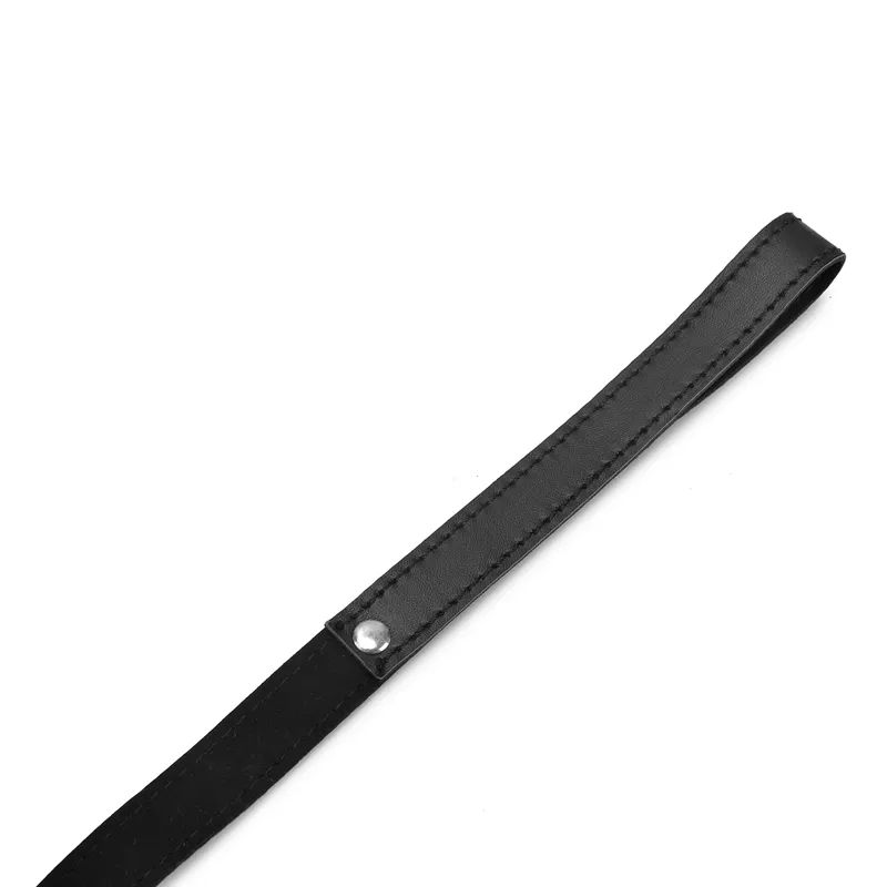 Collar Bdsm de cuero y correa de felpa fetiche Bondage Collar sexual juguetes SM restricciones juguetes sexuales para adultos mujeres M_voghion.com