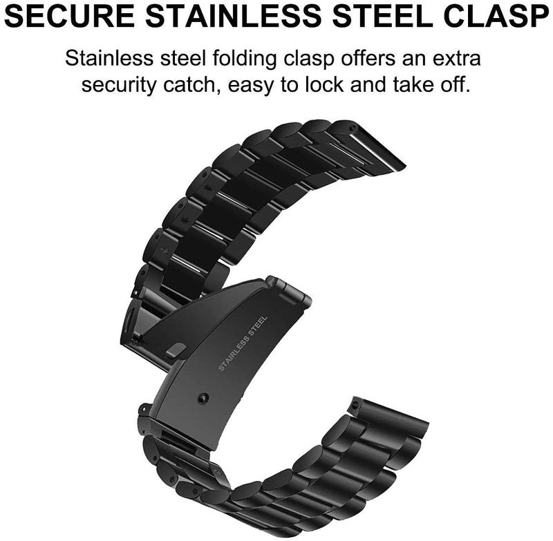 Cinturino in acciaio inossidabile per HUAWEI WATCH 3 46mm GT3 Runner / GT 2 GT2 Pro Band Watchband Bracciale Honor Magic Watch_voghion.com