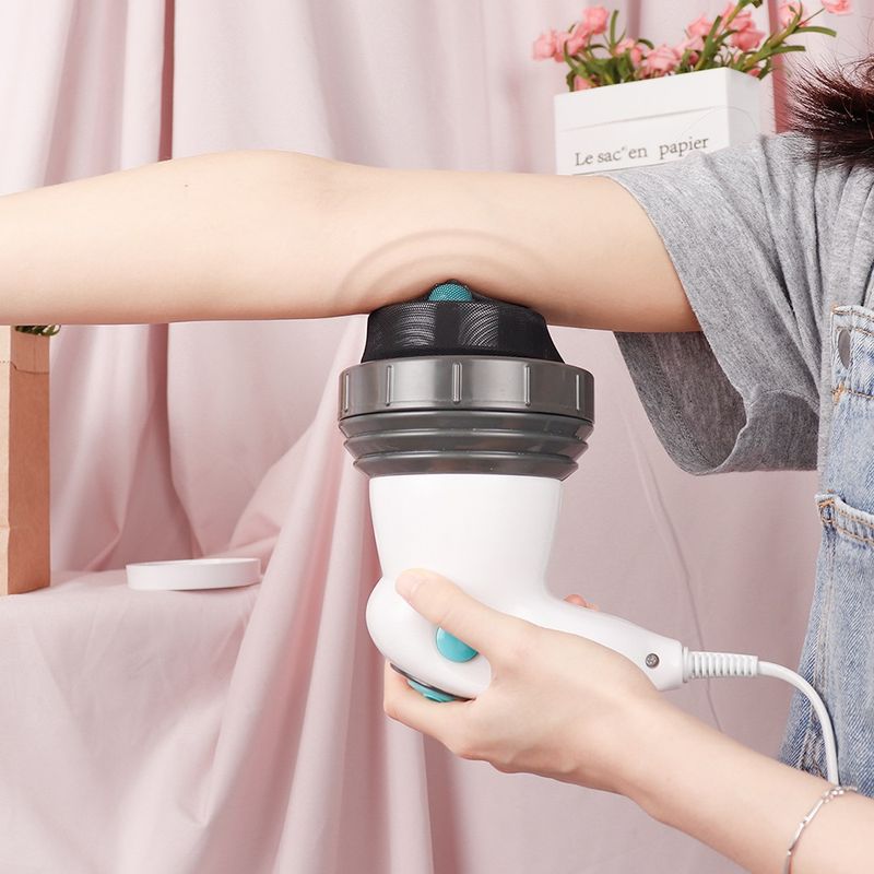 4 in 1 Infrarot elektrische Anti-Cellulite-Massage gerät Pistole Körper abnehmen und entspannen Muskel 3D Roller Gerät Gewichts verlust Fett entfernen_voghion.com