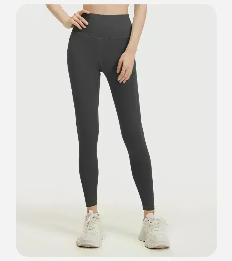 Dfyne culoare nouă pentru femei fără cusături yoga frământare fese greutăți ridicare colanți de sală cu nervuri joase colanți de exerciții_voghion.com