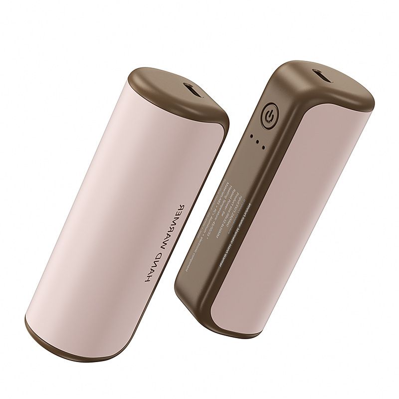 Nouveauté : Chauffe-mains portable mini USB détachable 2 en 1, magnétique et rechargeable, avec logo sérigraphié (vente en gros)._voghion.com