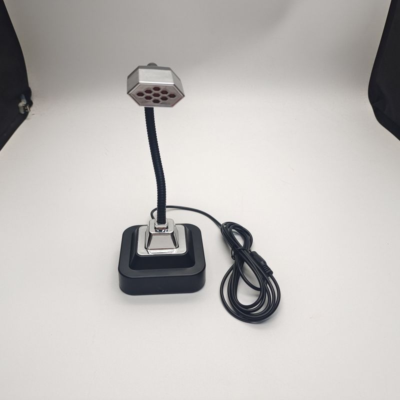 Neue 3,5-mm-Schnittstelle mit Metallschlauch-Mikrofon, geeignet für Desktop-Computer, Büro und Gaming_voghion.com