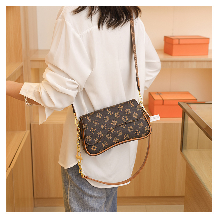 Borsa da sella 2023 Borsa da donna stampata Borsa a tracolla monospalla alla moda Borsa da donna Advanced Sense_voghion.com