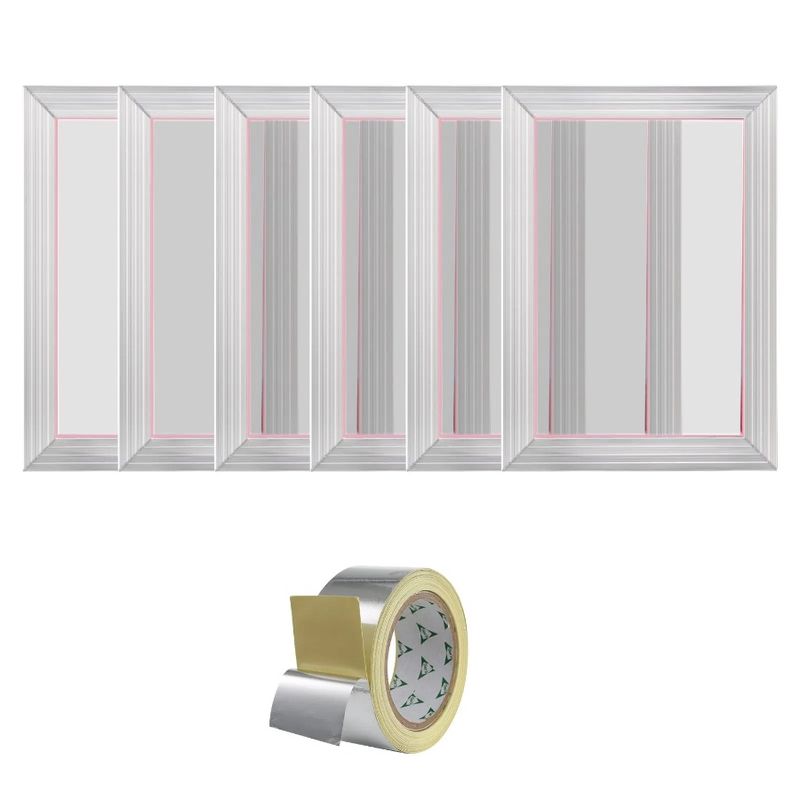 110 10x14inch Pieces 6 Printing Hig Kit Printing Aluminum Frames Screen With Screen Frame Silk Screen Mesh Printing Count Silk_voghion.com