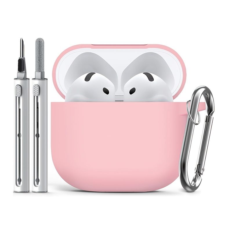 Cleaning Kit For 1SET Wireless Headphones Soft Silicone Protective Case Bluetooth Headset Protective Case Women And Men_voghion.com