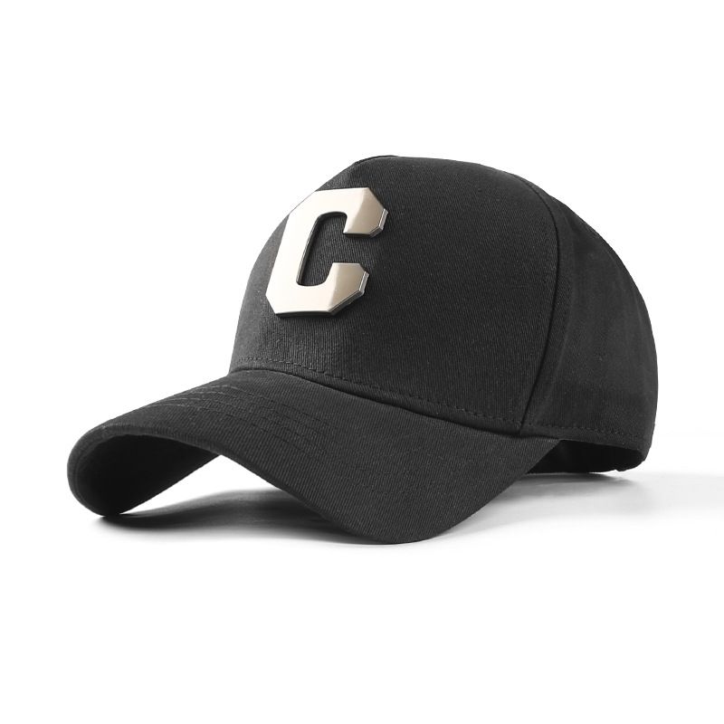 Spring And Summer Big Head Circumference Baseball Cap Men's Hard Top Cap Wholesale Korean Version C Standard Height Crown Hat Simple Versatile Hat_voghion.com