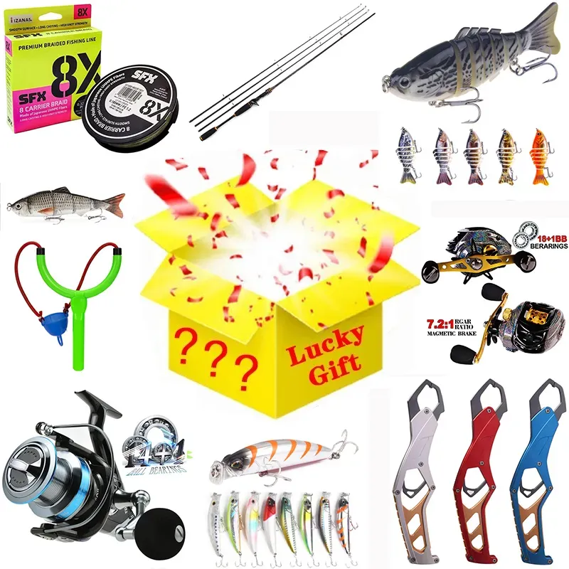 Señuelo misterioso de la suerte, regalo sorpresa de alta calidad, caja ciega, juego de pesca aleatorio 220531_voghion.com