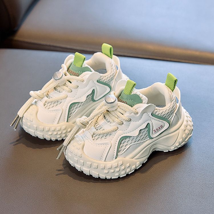 Scarpe da ginnastica traspiranti per bambini, per ragazzi, da 1 a 6 anni, stile primaverile e autunnale, scarpe da ginnastica per bambini con suola morbida in rete_voghion.com