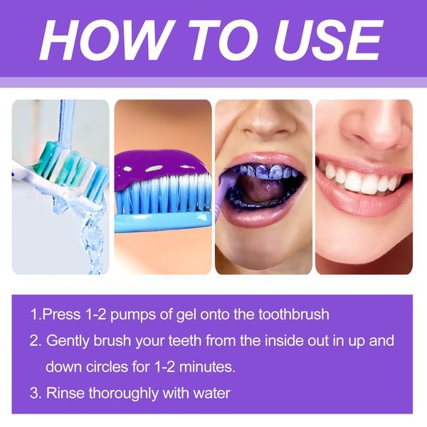 OUHOE Teeth Whitening Serum, Cleans Teeth And Tartar, Freshens Breath, Protects Gums And Brightening Teeth Essence_voghion.com