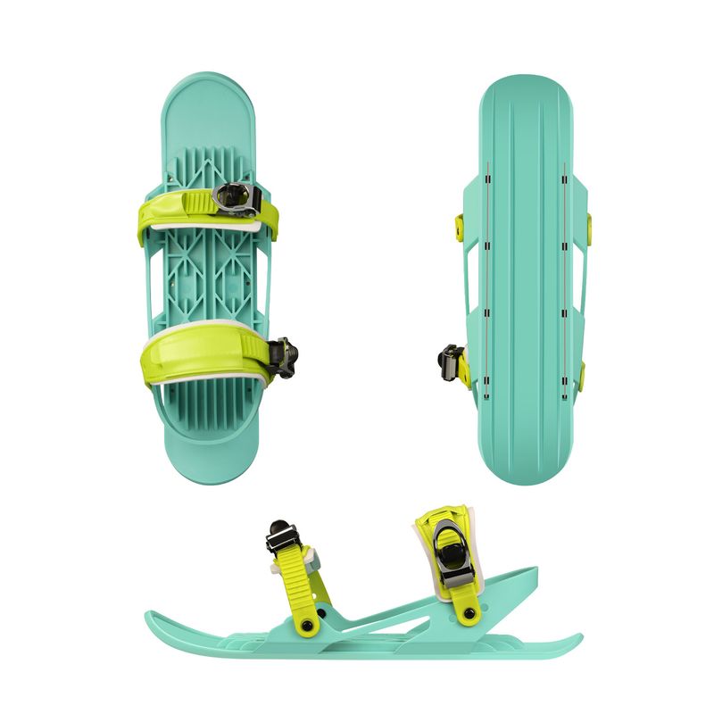 Outdoor Mini Short Ski Shoes Snowboard Winter Travel Portable Ice Skates Snow Boots_voghion.com