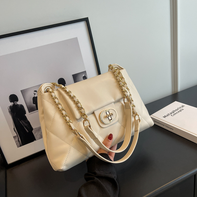 Una borsa dal design di nicchia per le donne, designer alla moda, borsa a tracolla dello stesso stile, borsa a tracolla di grande capacità_voghion.com