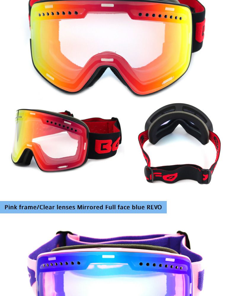 Atmungsaktive und warme Skibrille für den Außenbereich Doppelte Antibeschlag-Skibrille Skibrille für Erwachsene_voghion.com