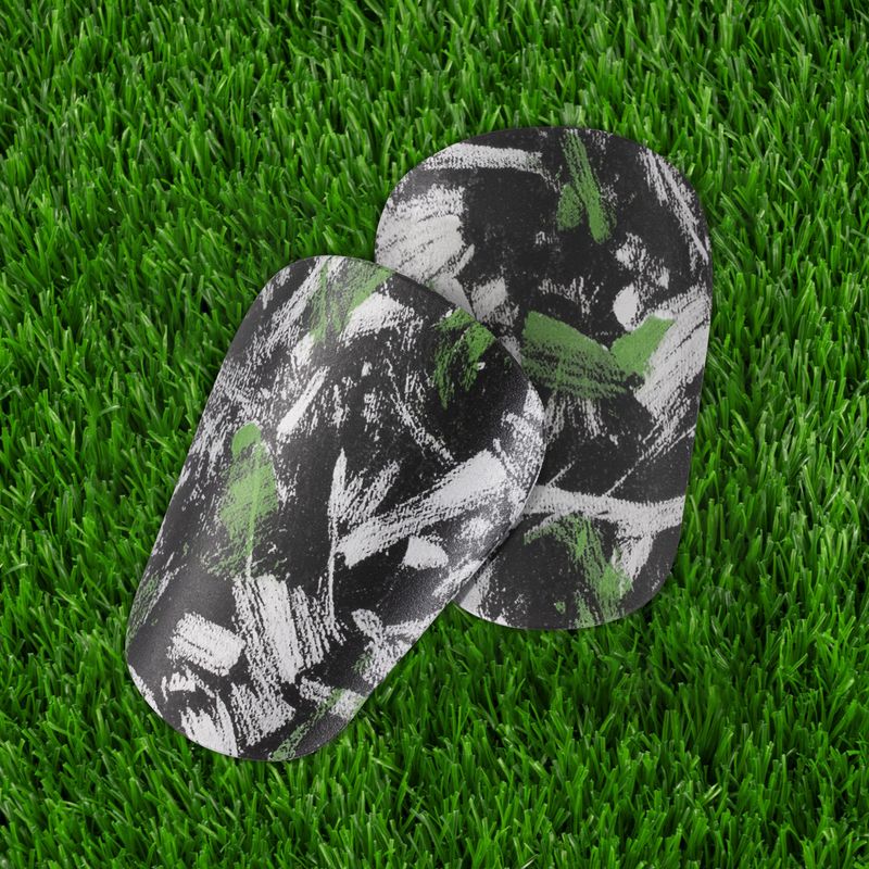 Schienbeinschoner Fußball-Einsatz Dreidimensionaler, kollisionssicherer, verdickter Fußball-Schienbeinschoner Verschleißfester Waden-Knieschoner für Schüler_voghion.com