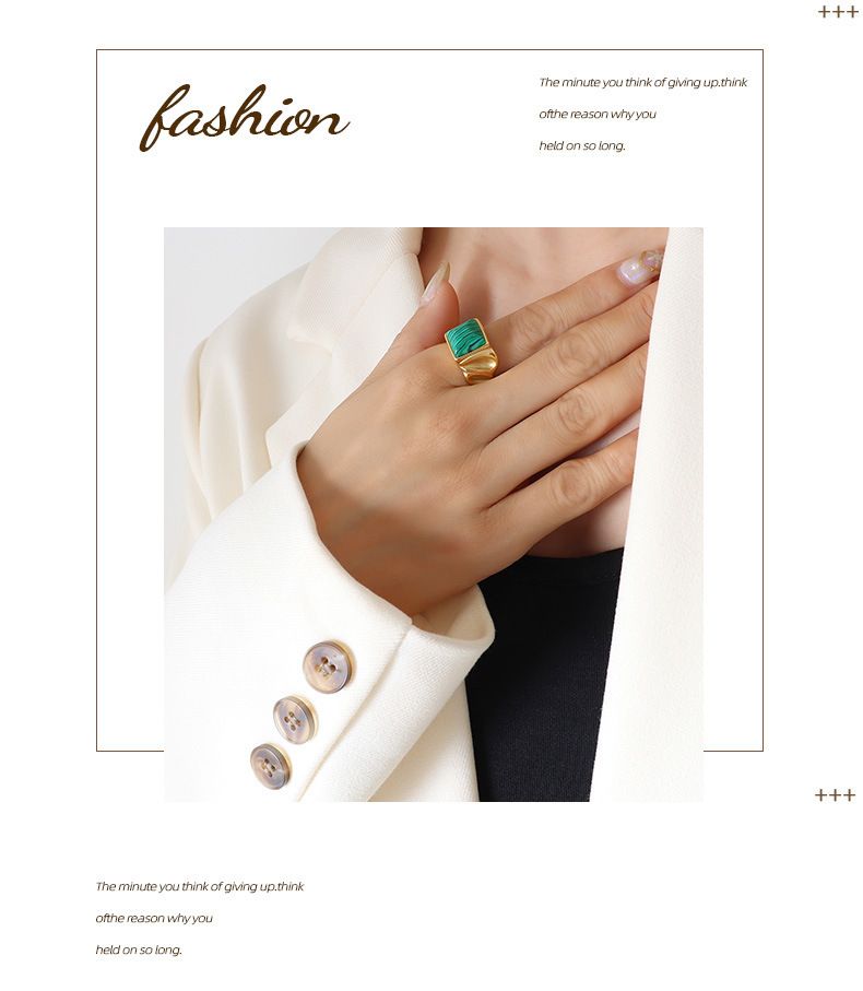 Damenschmuck Sanftes Temperament Eingelegter natürlicher Tigerauge-Steinring Beliebter Handschmuck_voghion.com