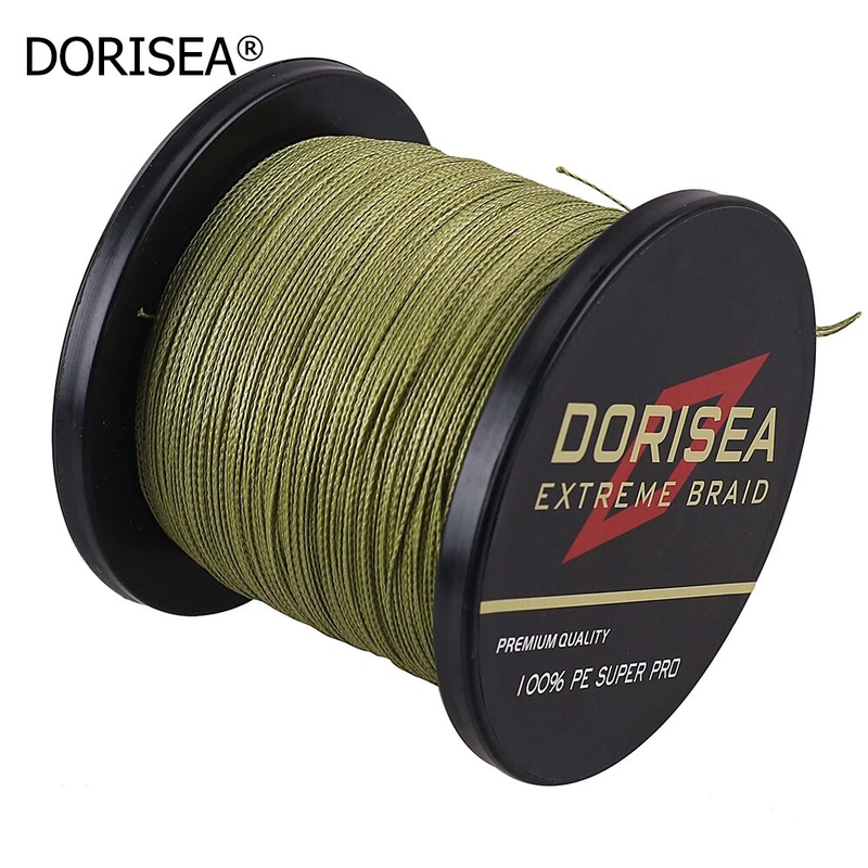 Dorisea 2000m PE Flecht Fëschlinn Multifilament Fëschlinn 6lbs-100lbs 2000 Meter_voghion.com