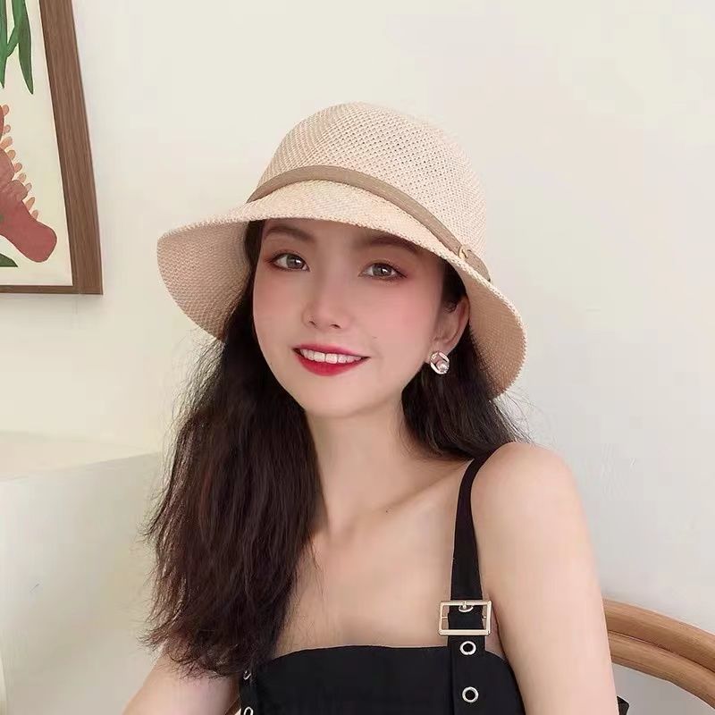 Sombreros de mujer para primavera y verano, protección solar, sombrero de pescador, nuevos, modernos y versátiles, estilo occidental._voghion.com