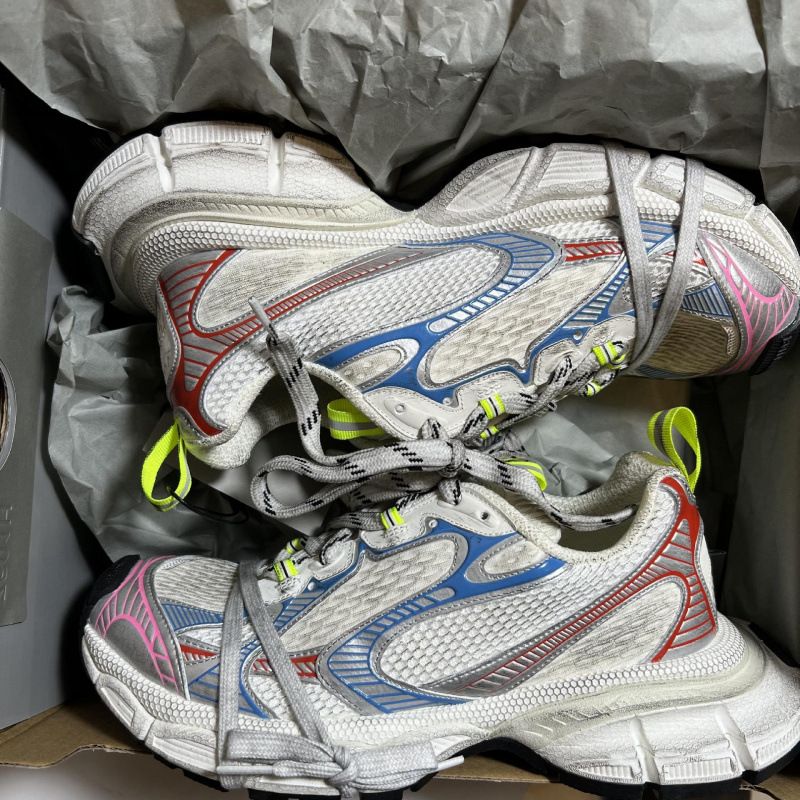 2025 New Model Putian Paris 3XL Mesh Breathable Runway Height-Increasing Vintage Dirty Dad Couple Shoes_voghion.com