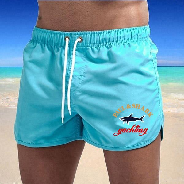 Herrenbekleidung Herrenmode Strandshorts Polyester Mehrfarbige Sport-Dreipunkt-Shorts Badehose für Männer und Frauen_voghion.com