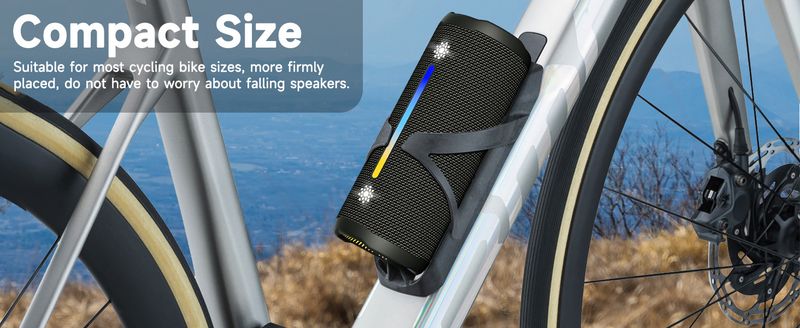 10X Bluetooth Speaker 35W - IPX Waterproof, Powerful Stereo Sound, 24 Hours Playtime, TWS Pairing, Dazzling Lights_voghion.com