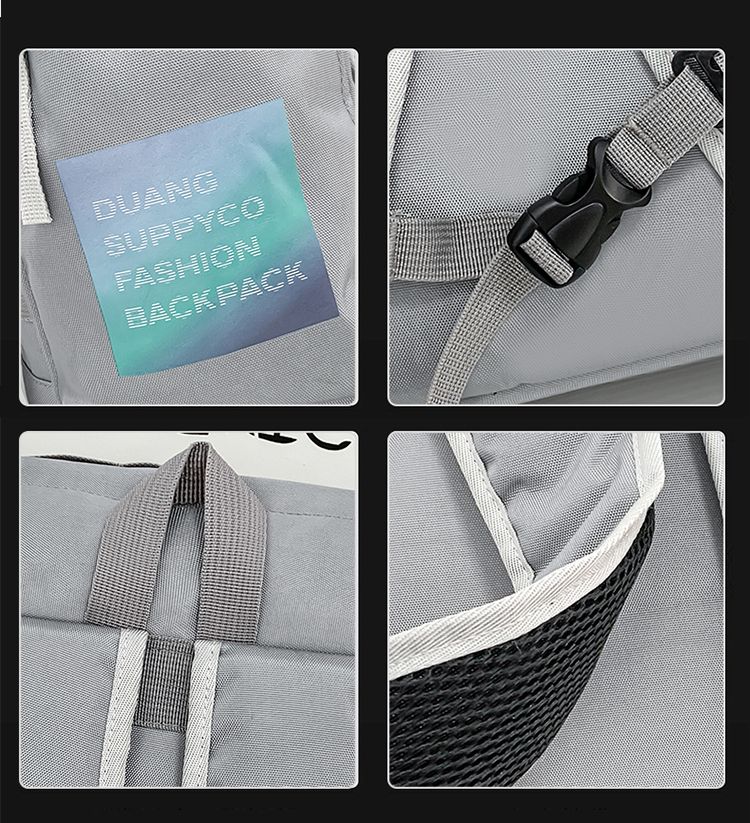 Schultasche Herren Trendy Funktionale Sport Outdoor Straße Große Kapazität Studentenrucksack Parka Computer Reisetasche_voghion.com