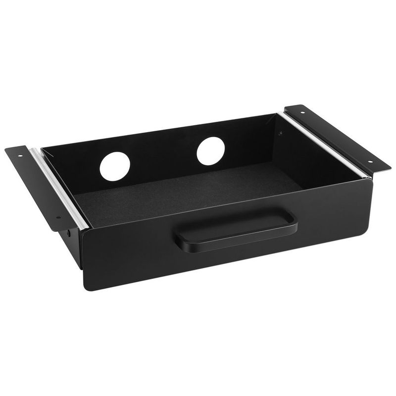 13 In Under Desk Drawer Organizer Slide-out Drawer Space Saver For Home Office_voghion.com