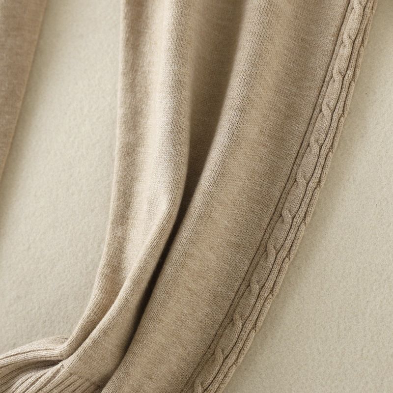 Damenbekleidung Herbst neue große Damenbekleidung fette Schwester MM lose schlanke elastische Taille gestrickte lässige Haremshose_voghion.com