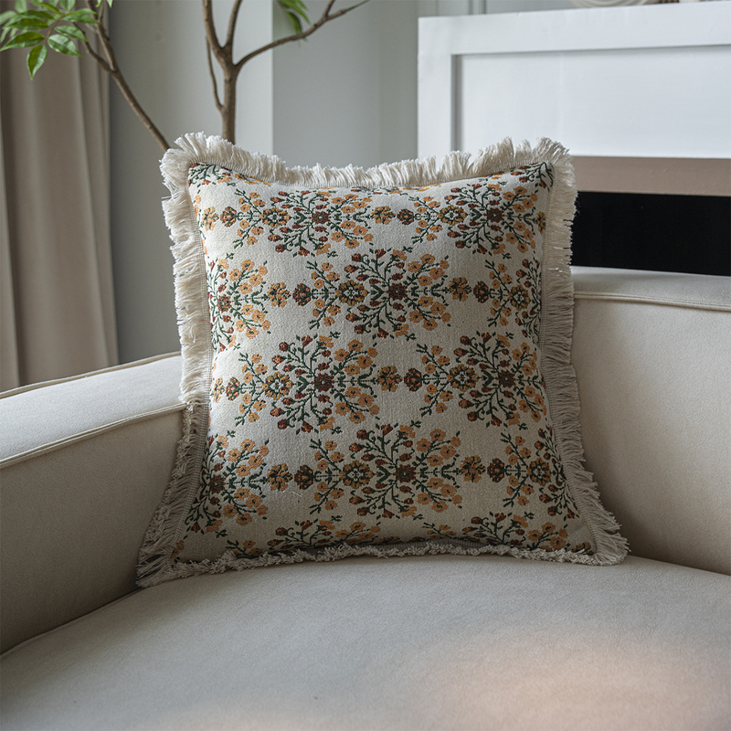 American jacquard multi-color sofa, pillow, bedside cushion, home living room cushion, chair, car without core_voghion.com