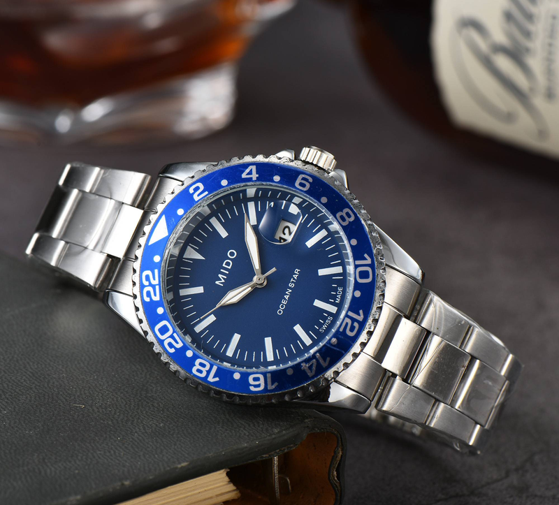 Citron, stijlvolle gepersonaliseerde wijzerplaat, duurzame stalen band, verjaardagscadeau, high-end business, heren quartzhorloge_voghion.com