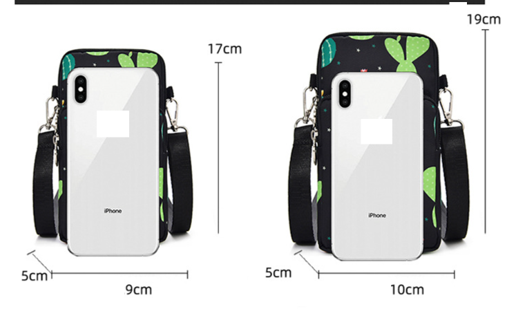 Borsa per cellulare Borsa a tracolla da donna Mini borsa Borsa per cellulare Tasca da collo Portamonete da polso_voghion.com