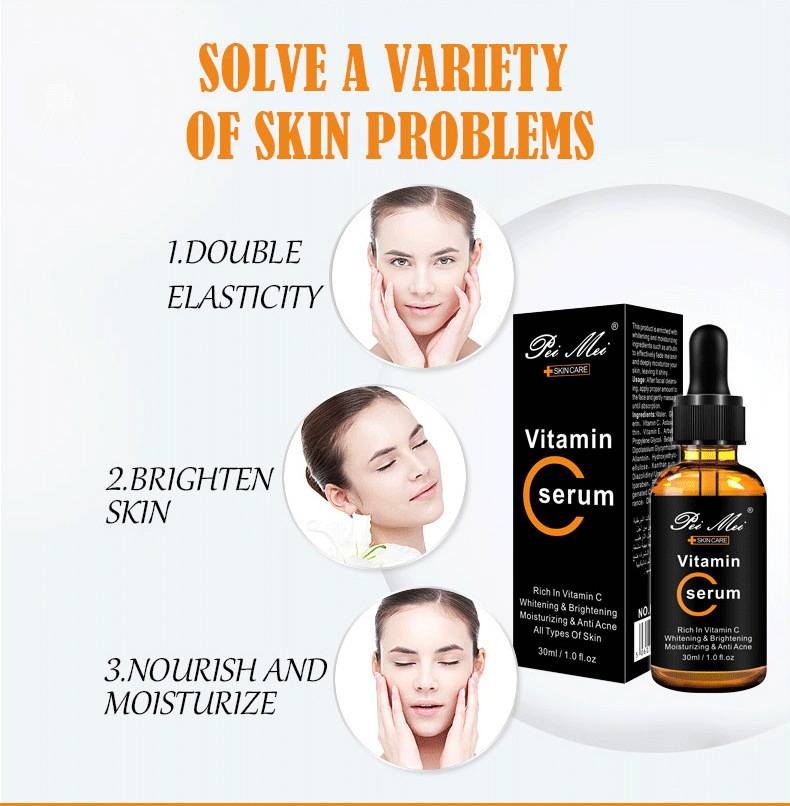 Vitamin C Essence Liquid Moisturizing Face Moisturizing Brightening_voghion.com