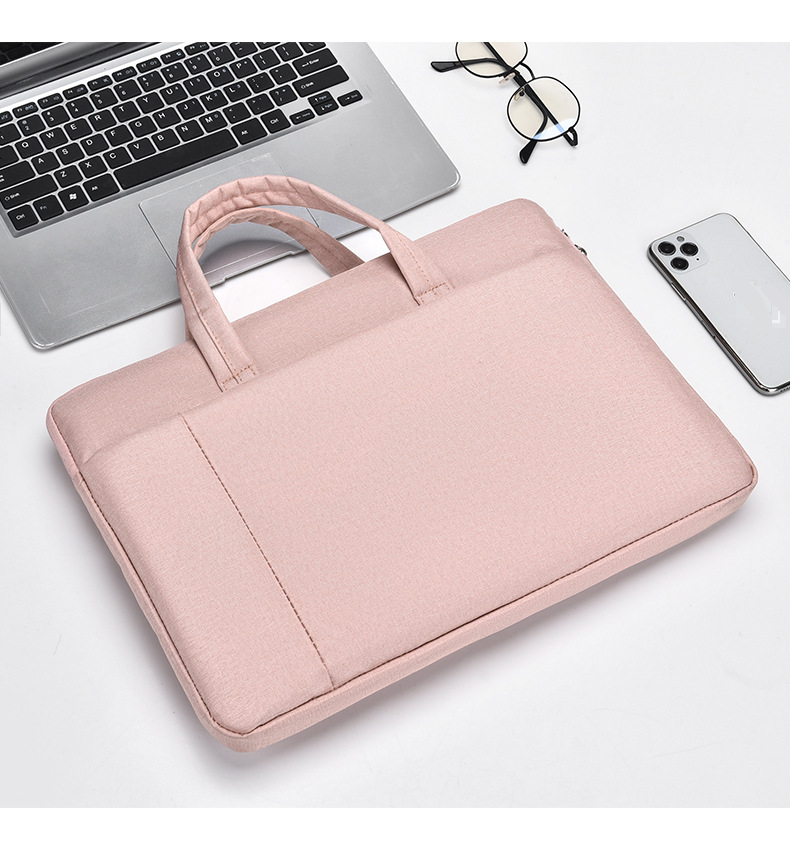 Nova bolsa para laptop de 15,6 polegadas, bolsa simples, pasta executiva portátil_voghion.com