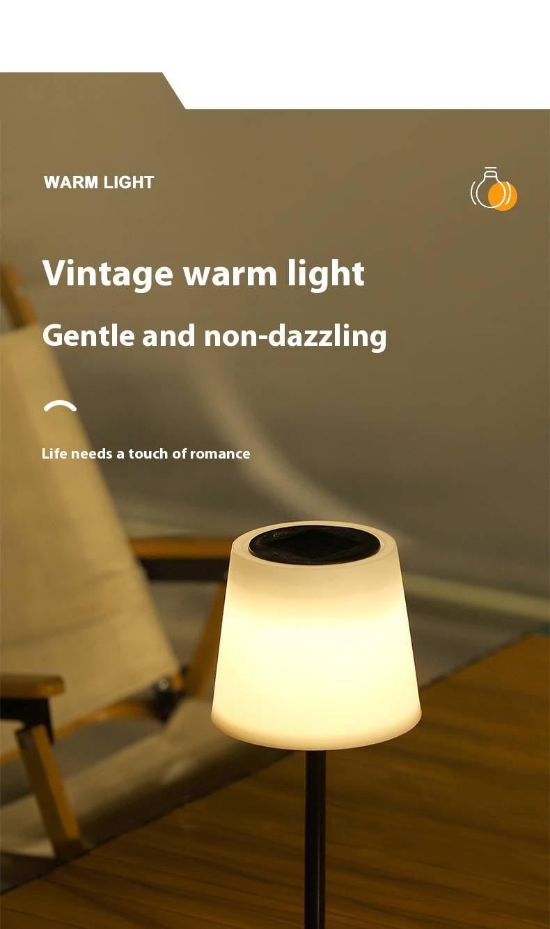 Lanterne solaire LED – Lampe de jardin décorative d'intérieur/extérieur avec capteur automatique, blanc chaud pour terrasse, allée et festivals_voghion.com