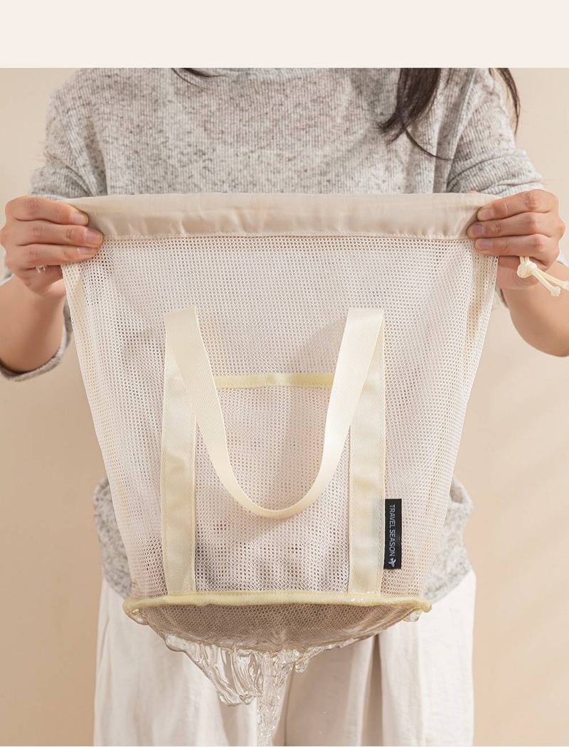 Bolsa de almacenamiento de viaje, portátil, de gran capacidad, de compresión, para ropa, a prueba de polvo, para guardar ropa, para viajes, para empacar equipaje_voghion.com