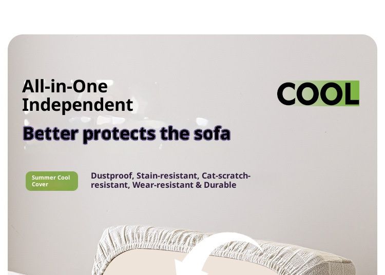 Housse de canapé rafraîchissante à carreaux – Housse de canapé extensible style hôtel avec ajustement élastique (plusieurs tailles, tissu respirant, couleurs modernes)_voghion.com